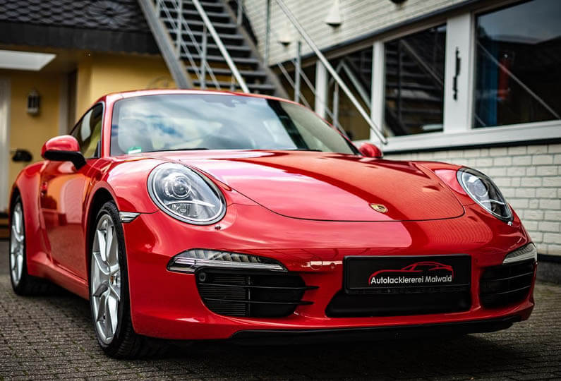 Porsche Carrera S Keramikbeschichtung